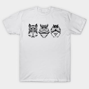 Owl - Decorative Owls T-Shirt